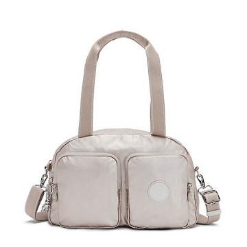 Kipling Cool Defea Metallic Omuz Çantası Bej Rengi | TR 1819NW